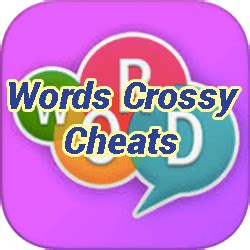 You will have in this game to find <b>words</b> and place. . Word crossy cheats